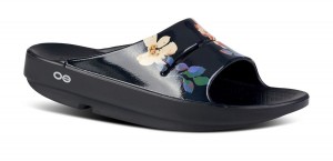 Oofos OOahh Limited Slide Sandal Wild Flora | 24195-AKYS