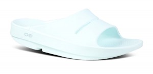 Oofos OOahh Slide Sandal Ice | 32675-OCRD