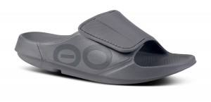 Oofos OOahh Sport Flex Sandal Slate | 60327-MWFP