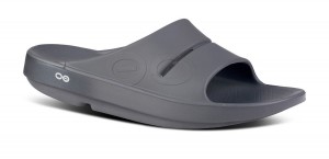 Oofos OOahh Sport Slide Sandal Dark Slate Fade & Slate | 59706-ICJV