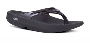 Oofos OOlala Sandal Black | 76458-AXCT