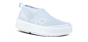 Oofos OOmega Chukka Shoe White / Purple | 29684-KGLN