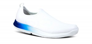 Oofos OOmg Sport Low Shoe Royal / White | 18053-WKUP