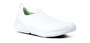 Oofos OOmg Sport Low Shoe White | 78091-QZPB