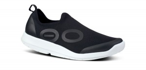 Oofos OOmg Sport Low Shoe White / Black | 14683-MXLY