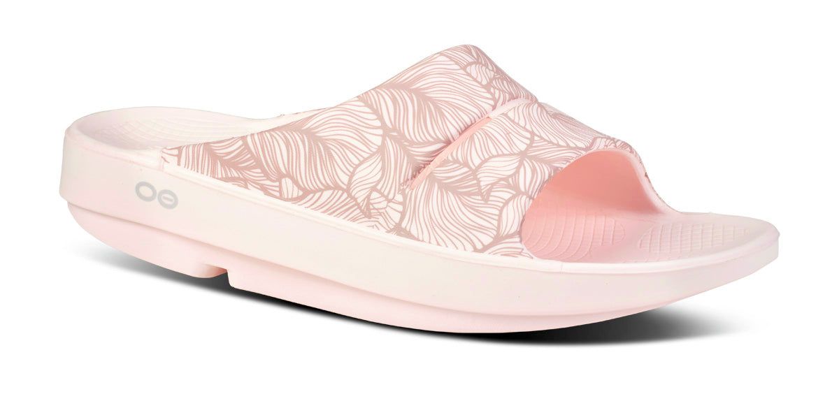 Oofos OOahh Limited Slide Sandal Pink | 51307-IRNC