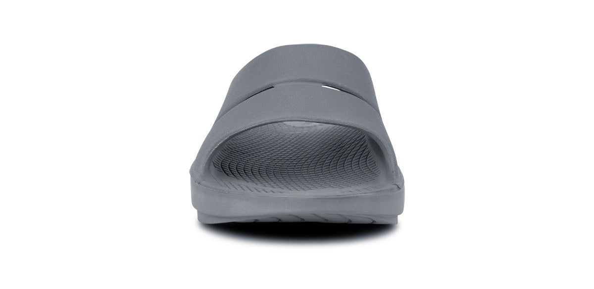 Oofos OOahh Slide Sandal Slate | 51462-UNRT