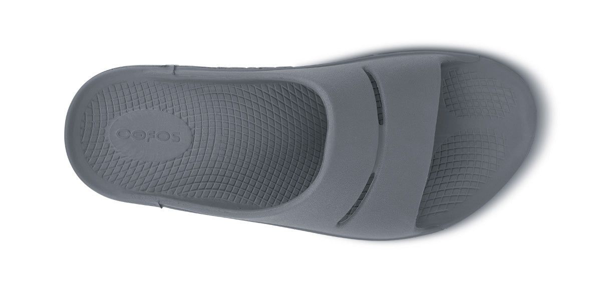 Oofos OOahh Slide Sandal Slate | 51462-UNRT