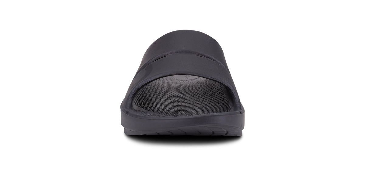 Oofos OOahh Sport Slide Sandal Black | 82465-HNFX