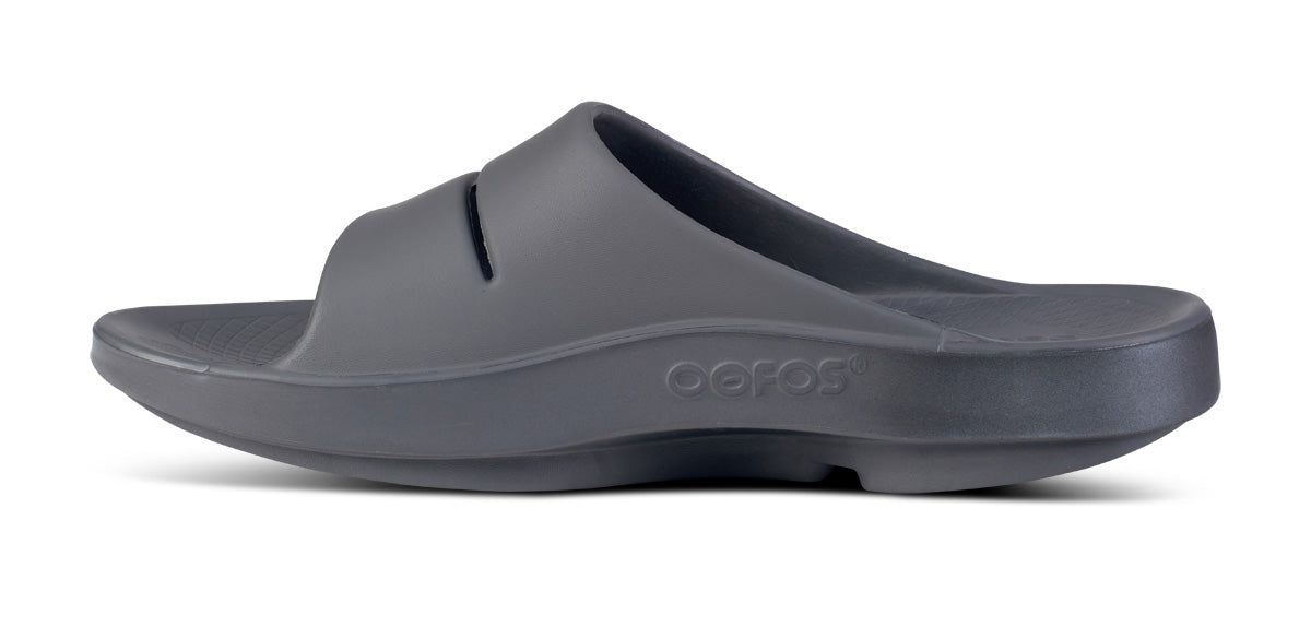 Oofos OOahh Sport Slide Sandal Dark Slate Fade & Slate | 26891-JAKZ