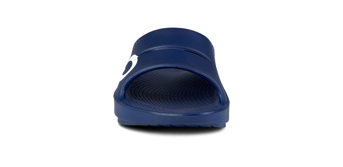 Oofos OOahh Sport Slide Sandal Navy | 21497-BFRI