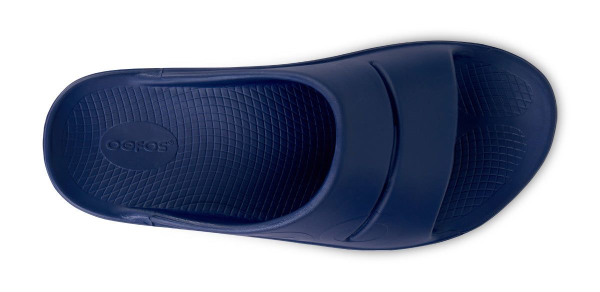 Oofos OOahh Sport Slide Sandal Royal / Navy | 19486-EYGH