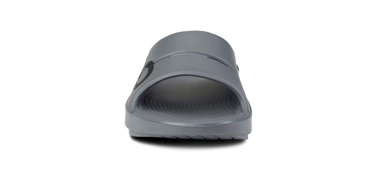 Oofos OOahh Sport Slide Sandal Slate | 73280-APGH