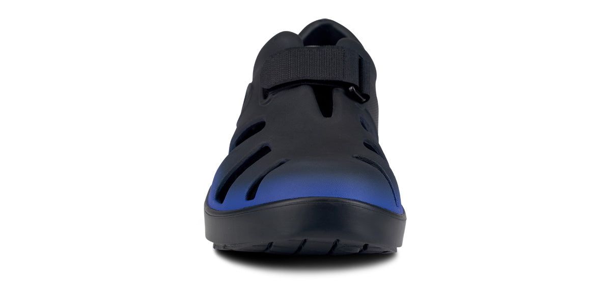 Oofos OOcandoo Sandal Black Royal | 24387-BVYN