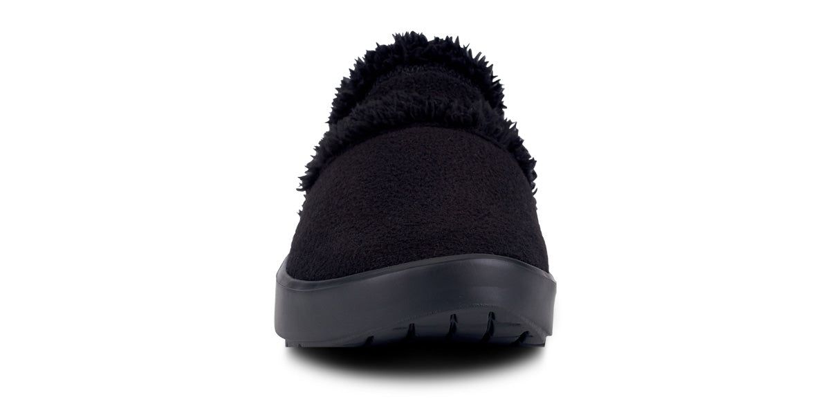 Oofos OOcoozie Mule Shoe Black | 28635-VDHF