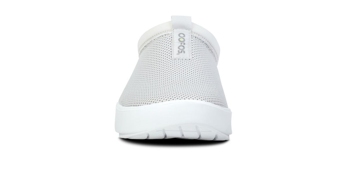 Oofos OOcoozie Sport Mule White / Grey | 27504-NWQA