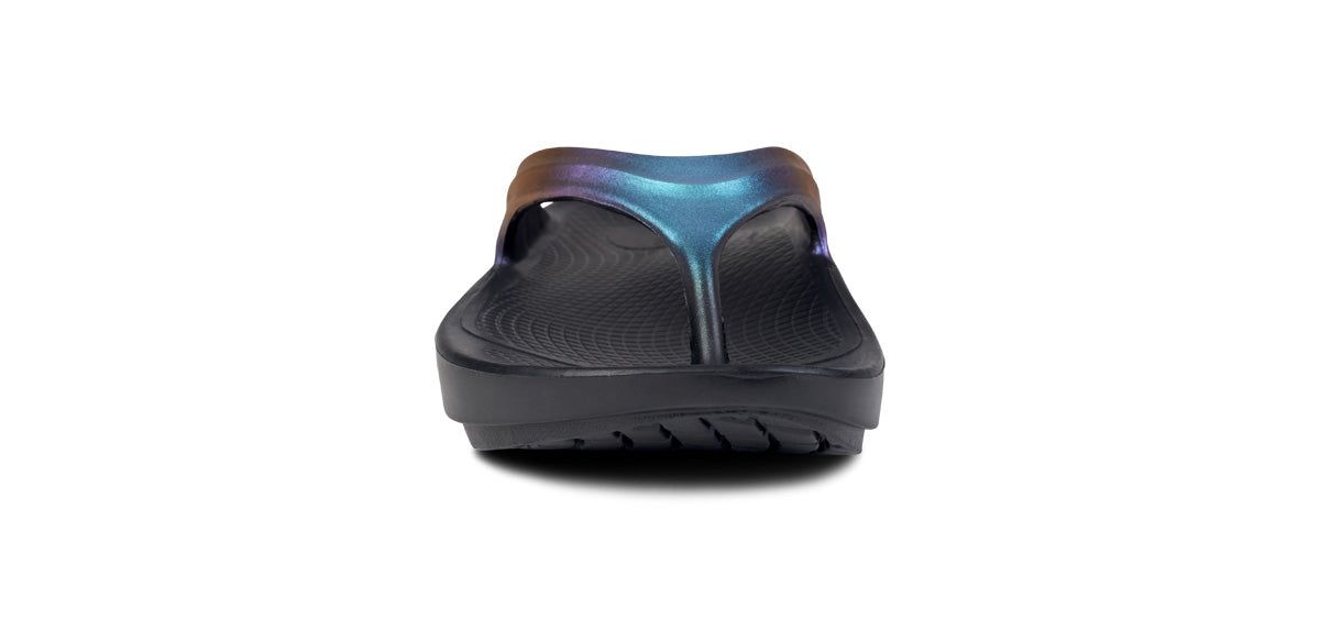 Oofos OOlala Luxe Sandal Midnight Spectre | 51863-AXTR