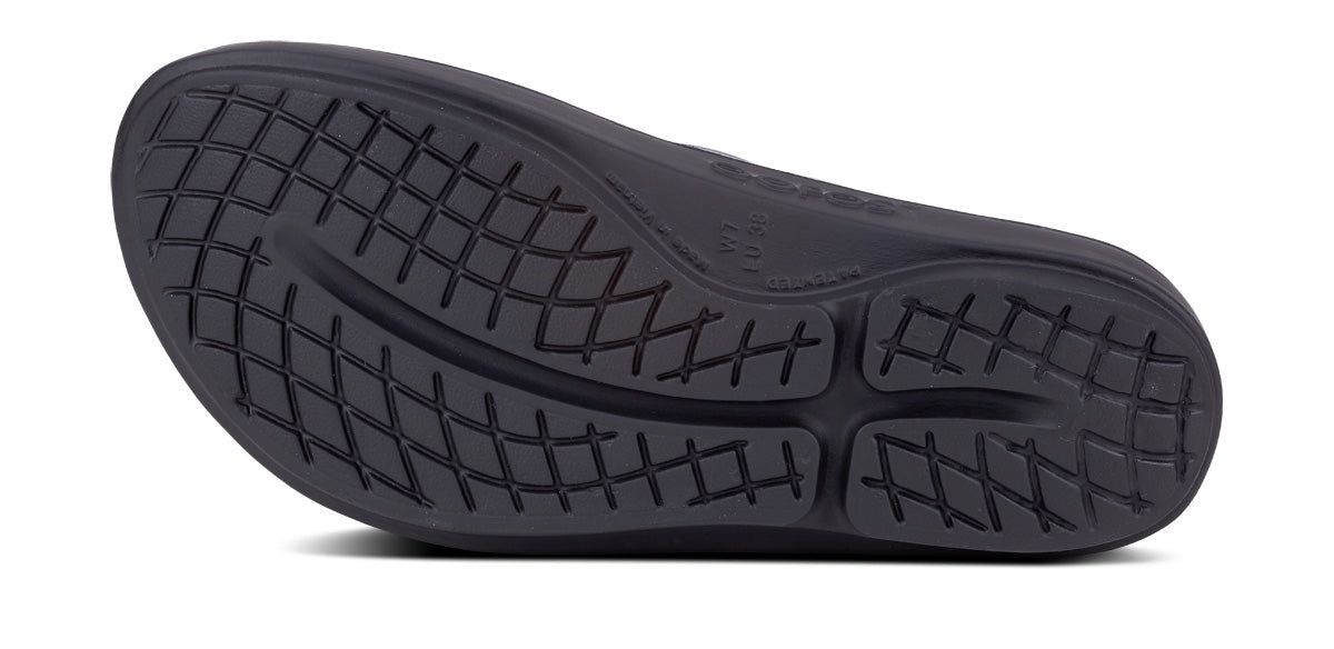 Oofos OOlala Sandal Black | 76458-AXCT