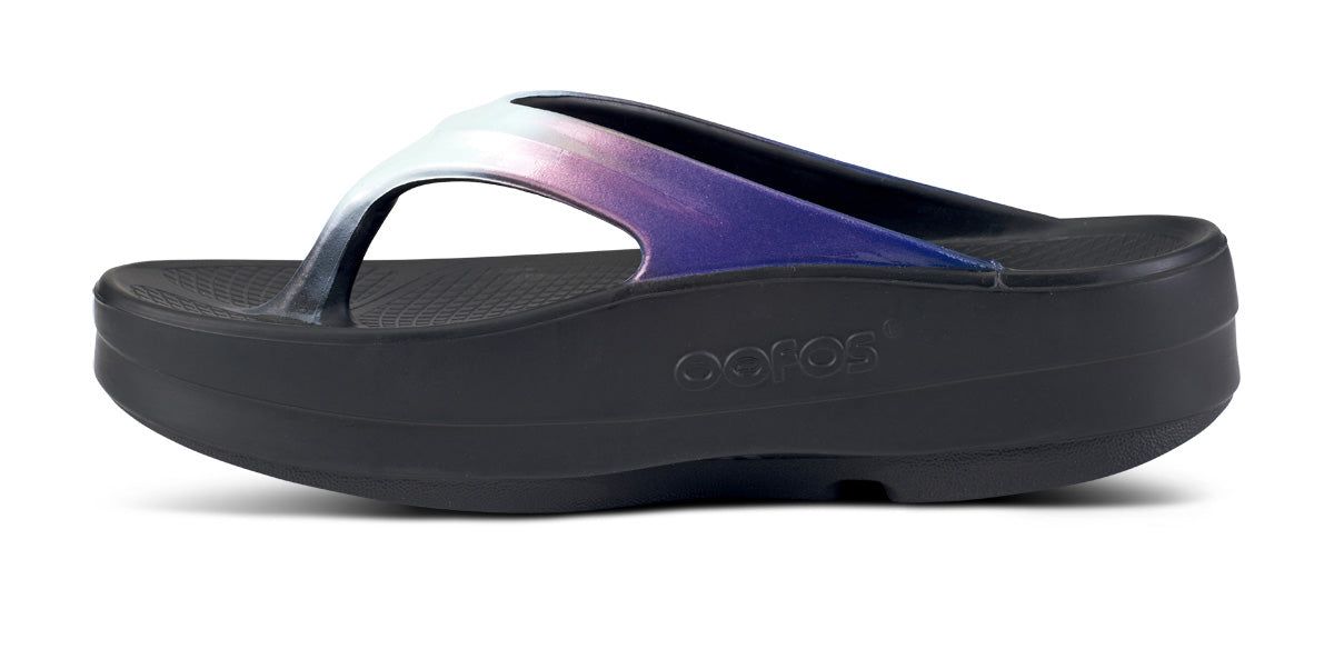 Oofos OOmega OOlala Luxe Sandal Calypso | 93082-DLVC