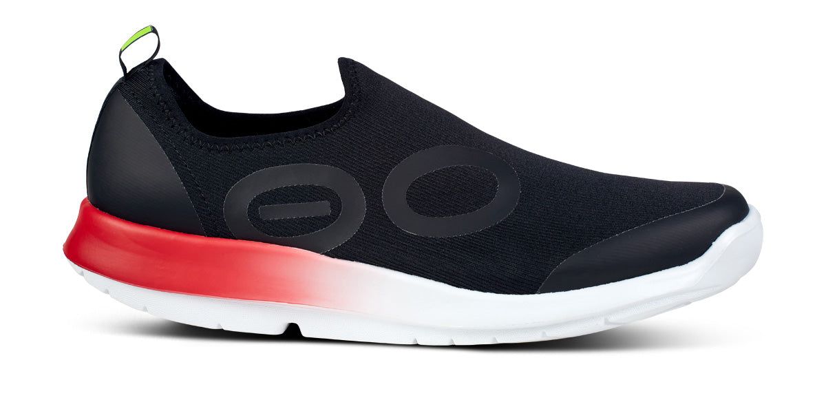 Oofos OOmg Sport Low Shoe Black | 71685-AVNM