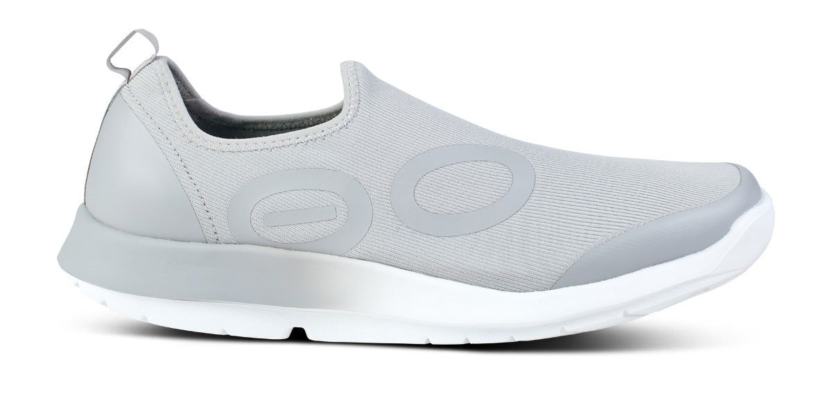 Oofos OOmg Sport Low Shoe Grey | 89261-QJFE