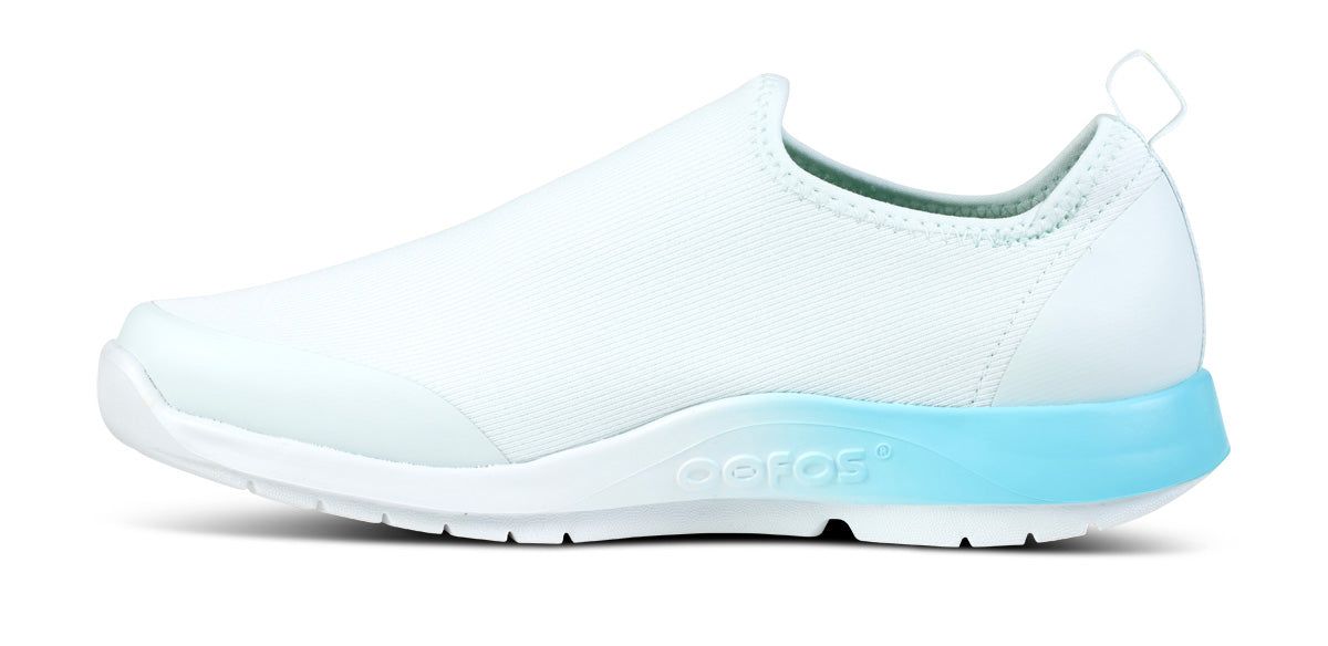 Oofos OOmg Sport Low Shoe Light Turquoise | 63798-VFKN