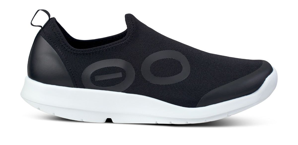 Oofos OOmg Sport Low Shoe White / Black | 14683-MXLY