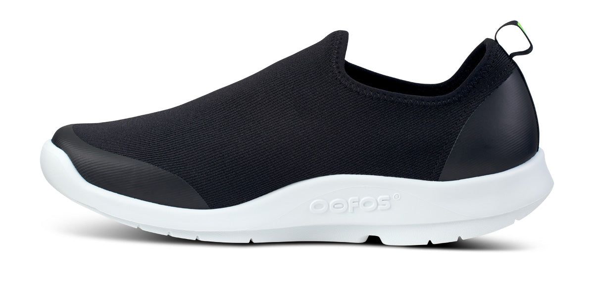 Oofos OOmg Sport Low Shoe White / Black | 14683-MXLY