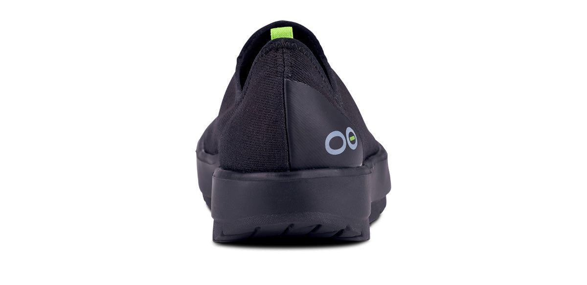 Oofos OOmg eeZee Low Shoe Black | 74680-UZDO