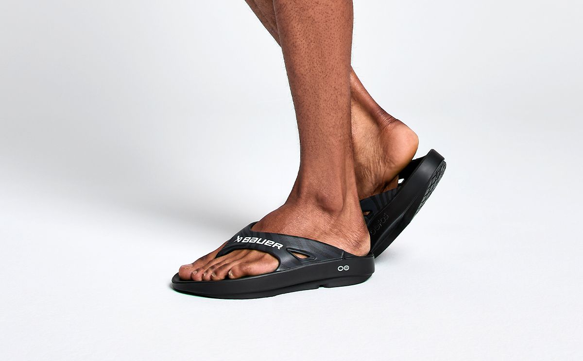 Oofos OOriginal Sport Sandal Black | 89320-YTZF